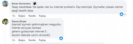 `Azercell` abunəçiləri ÇİLƏDƏN ÇIXARIR...