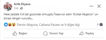 Deputatın şirkətinə ZƏLZƏLƏ ATMACASI...